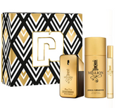 Paco Rabanne 1 Million 3PCS Gift Set - 50ML EDT Spray + 150ML Deodorant Spray + 10ML Travel Spray (Men)